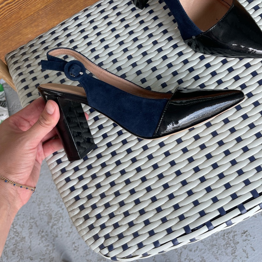 Halogen x Atlantic-Pacific Women's Slingback Pump Sz 7M - Picture 7 of 9